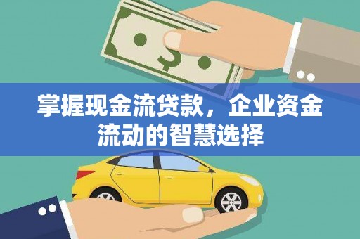 褒忠掌握现金流贷款，企业资金流动的智慧选择