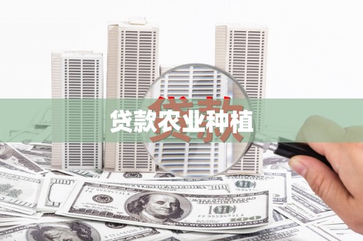 褒忠贷款农业种植