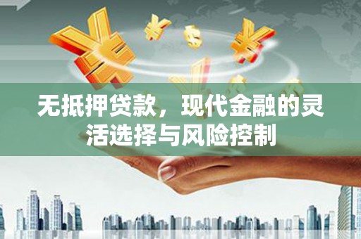 褒忠无抵押贷款，现代金融的灵活选择与风险控制