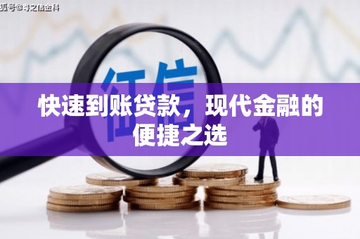褒忠快速到账贷款，现代金融的便捷之选