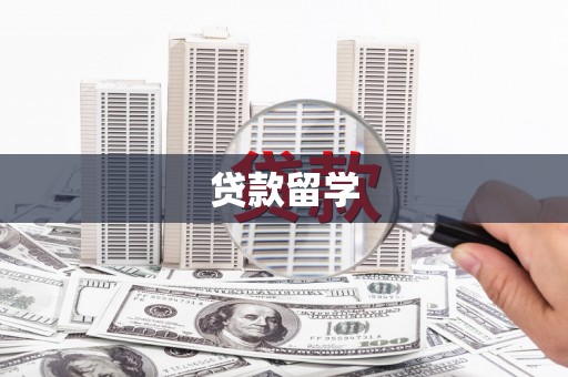 褒忠贷款留学