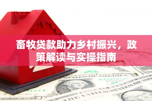 褒忠畜牧贷款助力乡村振兴，政策解读与实操指南