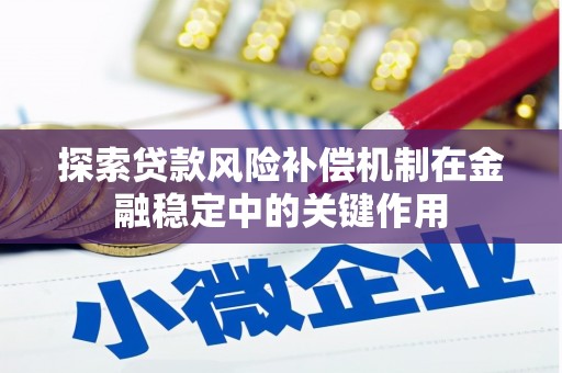 褒忠探索贷款风险补偿机制在金融稳定中的关键作用