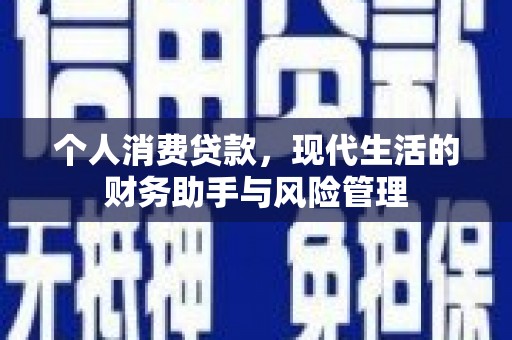 褒忠个人消费贷款，现代生活的财务助手与风险管理