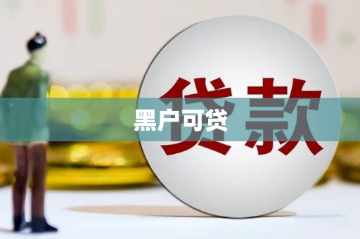 褒忠黑户可贷