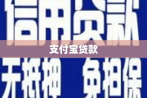 褒忠支付宝贷款