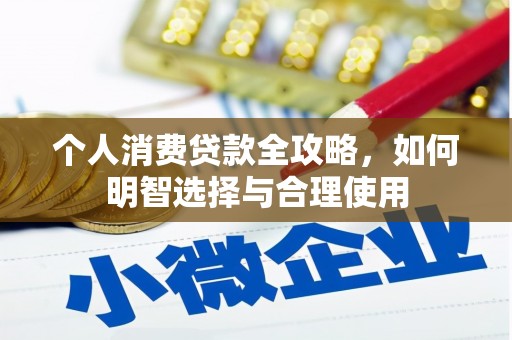 褒忠个人消费贷款全攻略，如何明智选择与合理使用