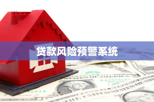 褒忠贷款风险预警系统